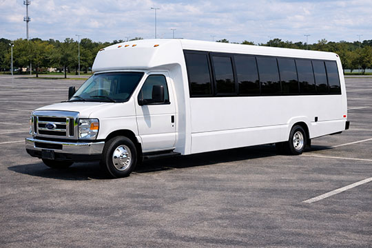 25-passenger minibus available for charter in Culver City, CA